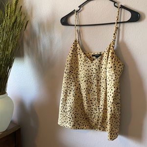 Forever 21 cheetah print camisole